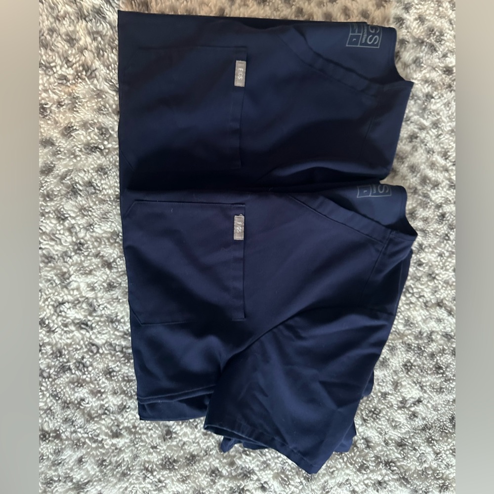 Figs Navy Scrub